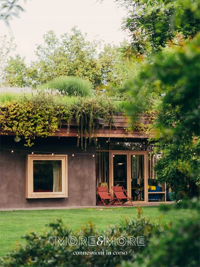 Ad un mese esatto da questo momento, ci portiamo ancora dentro il silenzio tra le vigne, le parole scambiate senza fretta, la sensazione di sentirsi a casa – insieme.
Abbiamo aperto le porte della casa More V+F per condividere un’idea semplice, ma potente: rallentare è possibile.
Basta poco. Uno spazio accogliente, una tavola condivisa, un gesto di cura.
Grazie a chi c’era, a chi ha portato la propria energia, le proprie storie, il proprio sguardo.
More&More è questo: connessioni vere, architetture che respirano, momenti che restano.  #francescataroni @tommasobasilio @serena_by_name_and_by_nature @andrea____rosso @fabiola__dv @carmencita_cita @_arfmat_
